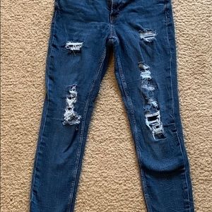 Womens high waisted rockstar jeggings